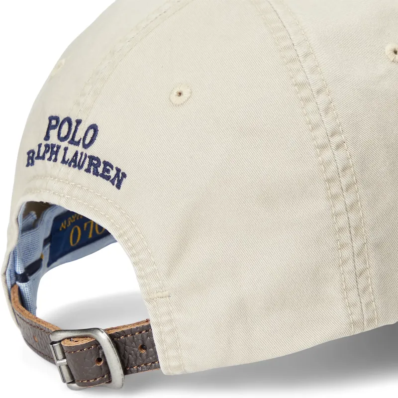 czapki-curva-bezowy-tasma-regulowana-polo-ralph-lauren