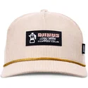 bezowa-czapka-z-daszkiem-snapback-hft-sunday-coffee-cord-od-djinns