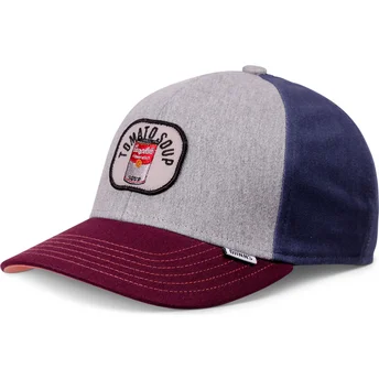 Czapka z daszkiem wielokolorowa snapback dla chłopca Food Tomato Soup od Djinns