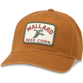 Czapka z daszkiem brązowa regulowana Mallard Seed Corn Hepcat od American Needle