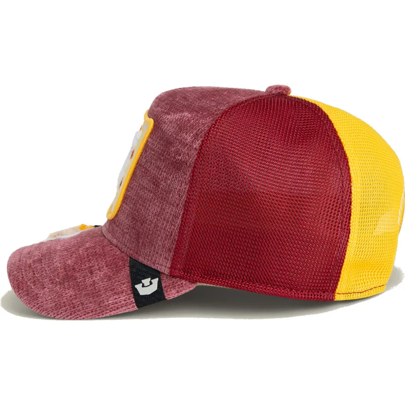 czapka-trucker-czerwona-kot-lucky-maneki-neko-happy-thoughts-the-farm-od-goorin-bros