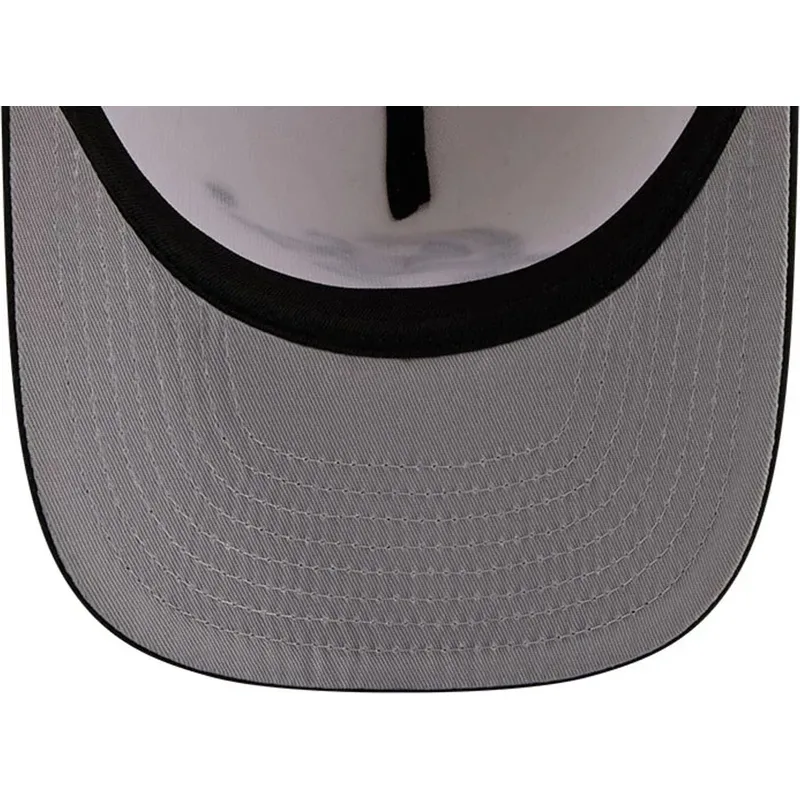 bezowo-czarna-zakrzywiona-czapka-snapback-9fifty-a-frame-precurved-hardwood-classics-washington-wizards-nba-new-era