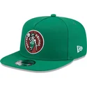 zielona-plaska-czapka-snapback-9fifty-a-frame-hardwood-classics-boston-celtics-nba-new-era