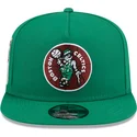 zielona-plaska-czapka-snapback-9fifty-a-frame-hardwood-classics-boston-celtics-nba-new-era