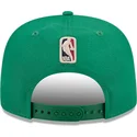 zielona-czapka-z-daszkiem-snapback-9fifty-a-frame-hardwood-classics-boston-celtics-nba-od-new-era
