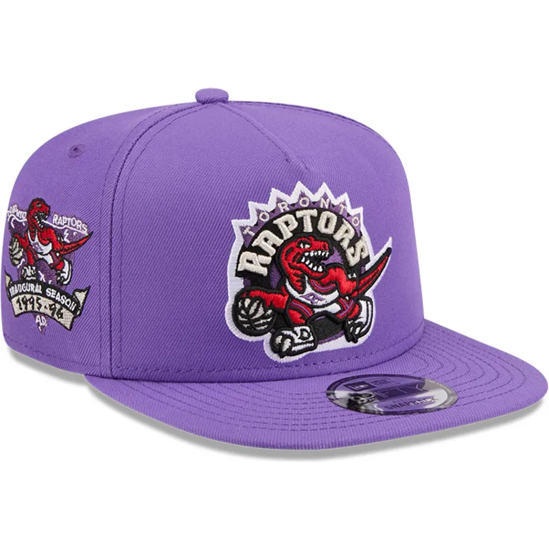 fioletowa-plaska-czapka-snapback-9fifty-a-frame-hardwood-classics-toronto-raptors-nba-new-era