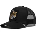 czapka-trucker-czarna-leopard-pantera-the-farm-premium-od-goorin-bros