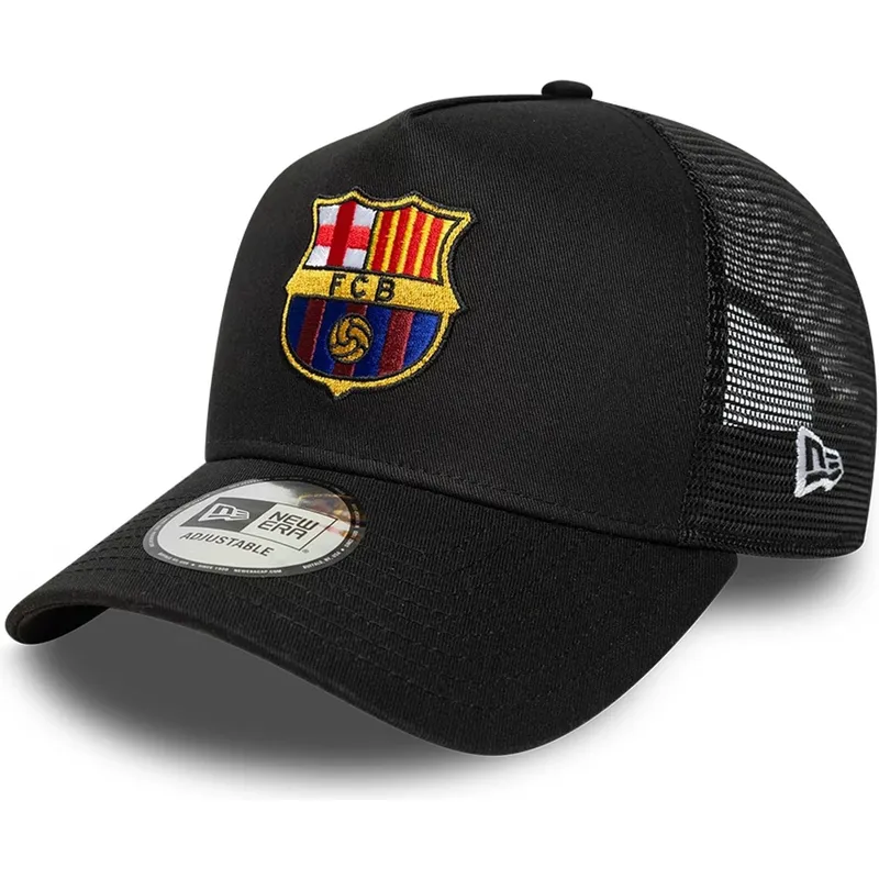 czarna-czapka-trucker-fc-barcelona-laliga-a-frame-patch-od-new-era