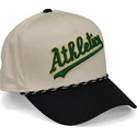 czapka-z-daszkiem-bezowo-czarna-snapback-rise-structured-oakland-athletics-mlb-od-nike