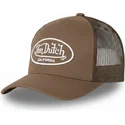 czapka-trucker-brazowa-regulowana-lof-b3-von-dutch