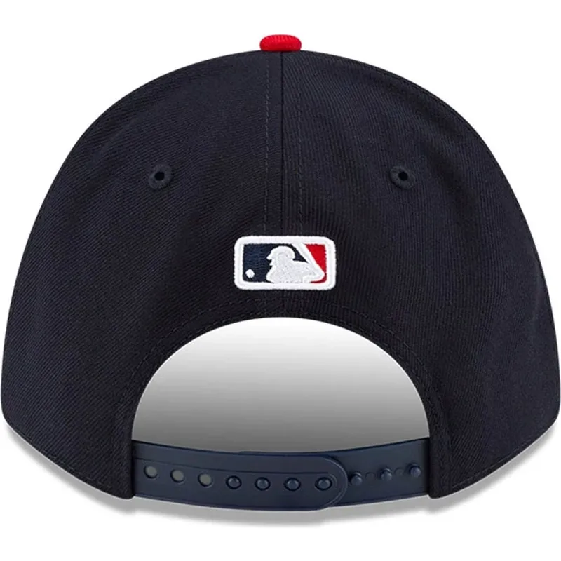 new-era-curved-brim-9forty-m-crown-player-replica-atlanta-braves-mlb-navy-blue-and-red-snapback-cap