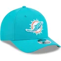 new-era-curved-brim-9forty-m-crown-team-miami-dolphins-nfl-blue-snapback-cap
