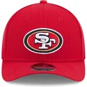 czerwona-zakrzywiona-czapka-snapback-9forty-m-crown-team-san-francisco-49ers-nfl-new-era
