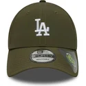 zielona-regulowana-czapka-z-zakrzywionym-daszkiem-9forty-recycled-midi-los-angeles-dodgers-mlb-new-era