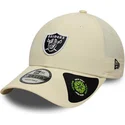 bezowa-zakrzywiona-czapka-z-regulacja-9forty-recycled-midi-las-vegas-raiders-nfl-new-era