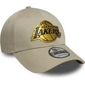 czapka-z-daszkiem-bezowa-snapback-9forty-metallic-los-angeles-lakers-nba-new-era