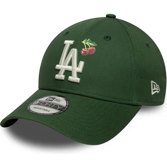 Zielona regulowana czapka z zakrzywionym daszkiem 9FORTY Fruit Icon Los Angeles Dodgers MLB New Era