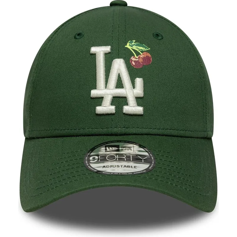 zielona-regulowana-czapka-z-zakrzywionym-daszkiem-9forty-fruit-icon-los-angeles-dodgers-mlb-new-era