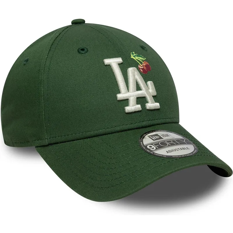 zielona-regulowana-czapka-z-zakrzywionym-daszkiem-9forty-fruit-icon-los-angeles-dodgers-mlb-new-era