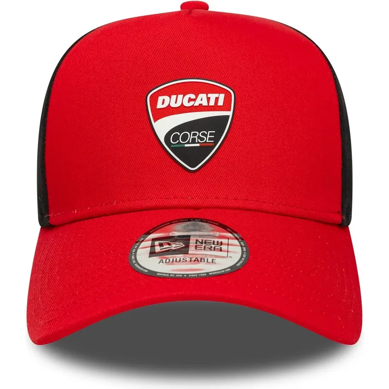 czerwona-czapka-z-daszkiem-snapback-9forty-e-frame-ducati-motor-motogp-new-era