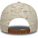 new-era-curved-brim-9twenty-img-floral-new-york-yankees-mlb-beige-adjustable-cap-with-beige-logo