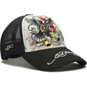 czapka-trucker-bialo-czarna-tattoo-eagle-graphic-ed-hardy