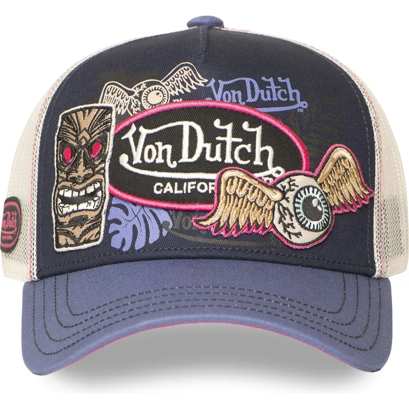 czapka-trucker-fioletowa-patches14-od-von-dutch