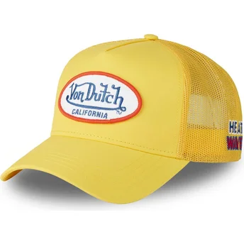 Czapka trucker żółta POLY11 Von Dutch