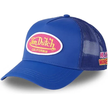 Czapka trucker niebieska POLY12 Von Dutch