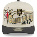 czapka-z-daszkiem-bezowo-czarna-snapback-9fifty-a-frame-classic-vegas-golden-knights-nhl-new-era