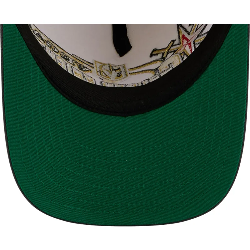 czapka-z-daszkiem-bezowo-czarna-snapback-9fifty-a-frame-classic-vegas-golden-knights-nhl-new-era