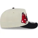 czapka-z-daszkiem-bezowo-czarna-snapback-9fifty-a-frame-classic-boston-red-sox-mlb-new-era