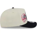czapka-z-daszkiem-bezowo-granatowa-snapback-9fifty-a-frame-classic-new-york-yankees-mlb-new-era