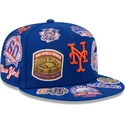 gorra-plana-azul-ajustada-59fifty-all-over-de-new-york-mets-mlb-de-new-era