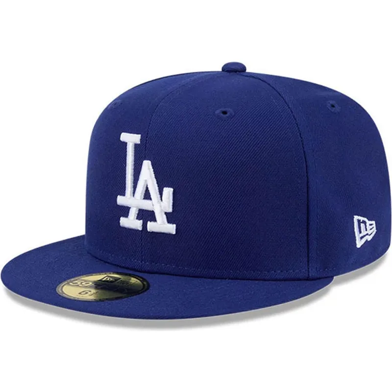 plaska-czapka-niebieska-dopasowana-59fifty-hidden-hit-los-angeles-dodgers-mlb-new-era