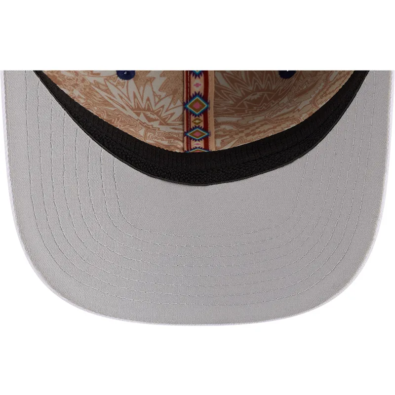 niebiesko-biala-czapka-z-zakrzywionym-daszkiem-snapback-9seventy-stretch-snap-flower-los-angeles-dodgers-mlb-new-era
