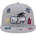 szara-plaska-czapka-snapback-9fifty-scattered-grapefruit-league-logo-mlb-new-era