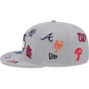 szara-plaska-czapka-snapback-9fifty-scattered-grapefruit-league-logo-mlb-new-era