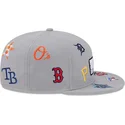 szara-plaska-czapka-snapback-9fifty-scattered-grapefruit-league-logo-mlb-new-era