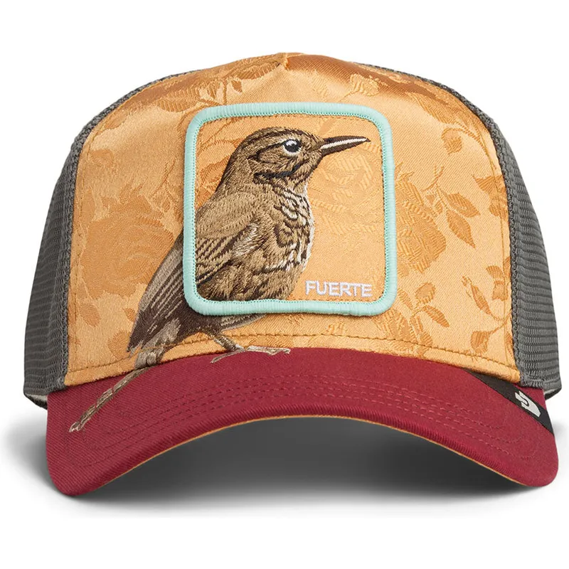 czapka-trucker-wielokolorowa-ptak-fuerte-costa-rica-thrush-the-farm-od-goorin-bros