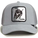 czapka-trucker-szara-byk-raging-silver-bull-metallic-the-farm-od-goorin-bros