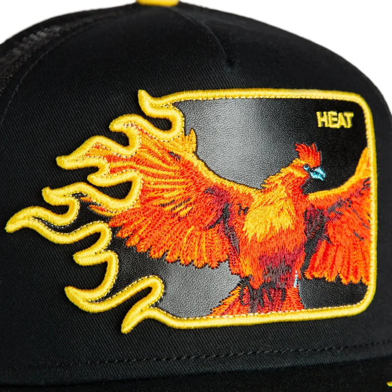 czapka-trucker-czarna-feniks-heat-flames-the-farm-goorin-bros