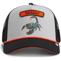 czapka-trucker-szara-skorpion-pop-rocker-scorpion-the-farm-goorin-bros
