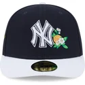 granatowo-biala-dopasowana-czapka-z-zakrzywionym-daszkiem-59fifty-spring-training-new-york-yankees-mlb-new-era
