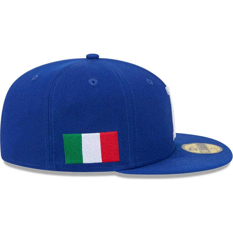 plaska-czapka-niebieska-dopasowana-59fifty-italy-2026-world-baseball-classic-new-era