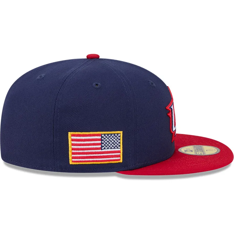 granatowo-czerwona-dopasowana-czapka-z-daszkiem-59fifty-usa-2026-world-baseball-classic-new-era