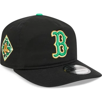 Czarna zakrzywiona czapka snapback 19TWENTY Saint Patrick's Day Boston Red Sox MLB New Era