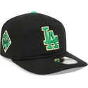 czarna-czapka-z-zakrzywionym-daszkiem-snapback-19twenty-saint-patrick-s-day-los-angeles-dodgers-mlb-new-era