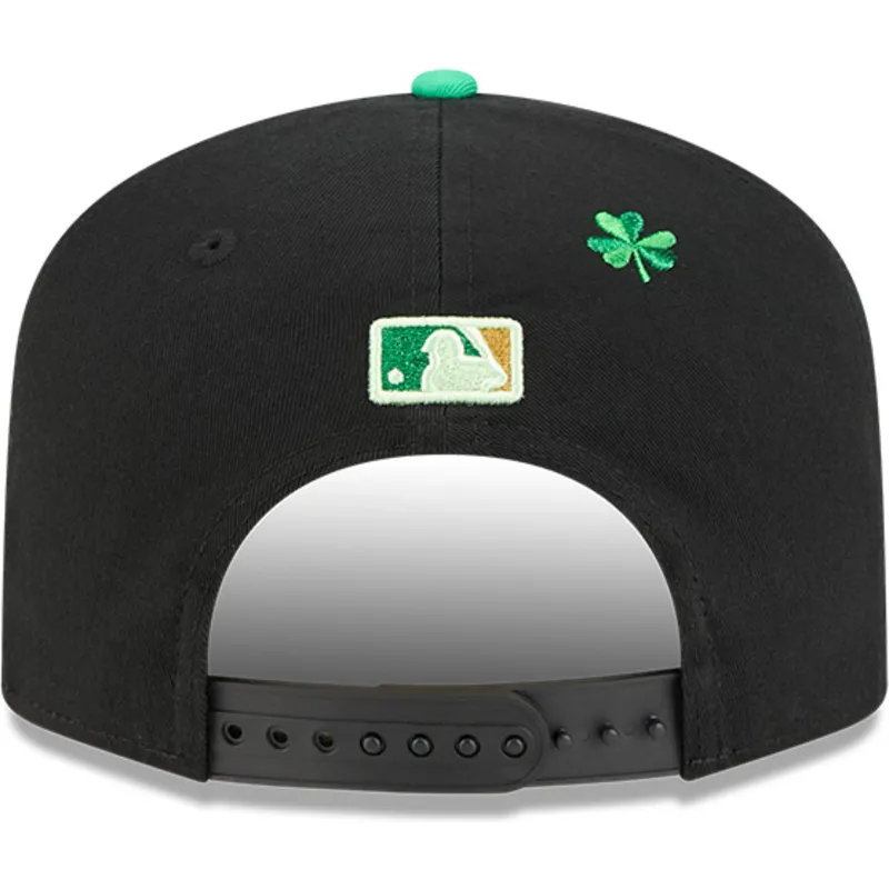 czarna-czapka-z-zakrzywionym-daszkiem-snapback-19twenty-saint-patrick-s-day-los-angeles-dodgers-mlb-new-era