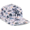 czapka-z-daszkiem-zakrzywionym-wielokolorowa-snapback-19twenty-printed-tropical-new-york-yankees-mlb-new-era